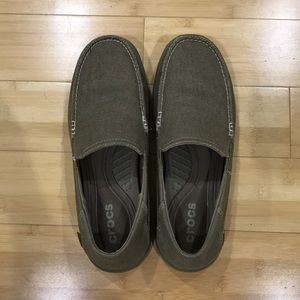 Crocs brand slip on shoes